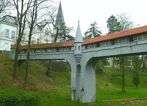 Okoliczne atrakcje Kryty most - Lądek Zdrój Złoty Łan