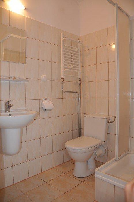 Przykładowa łazienka w budynku B Bryza