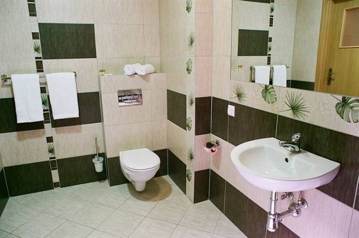 Przykładowa łazienka w pokojach Premium Przykładowa łazienka w pokojach Premium Zdrowotel