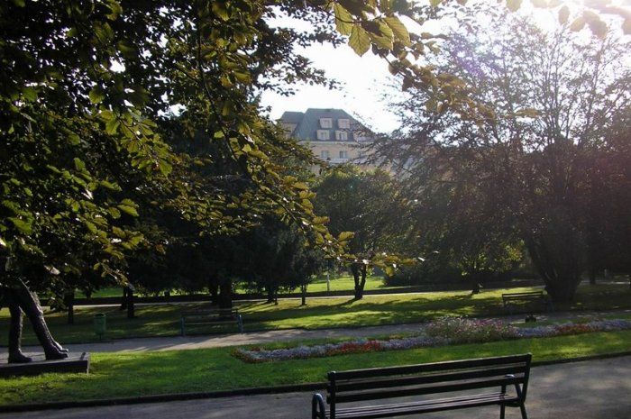 Park przy ośrodku Park przy ośrodku Lwigród