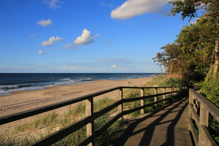 Plaża Ustronie Morskie Cechsztyn